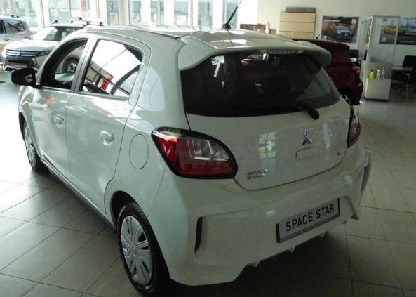 Mitsubishi Space Star cena 65990 przebieg: 10, rok produkcji 2023 z Biała małe 67